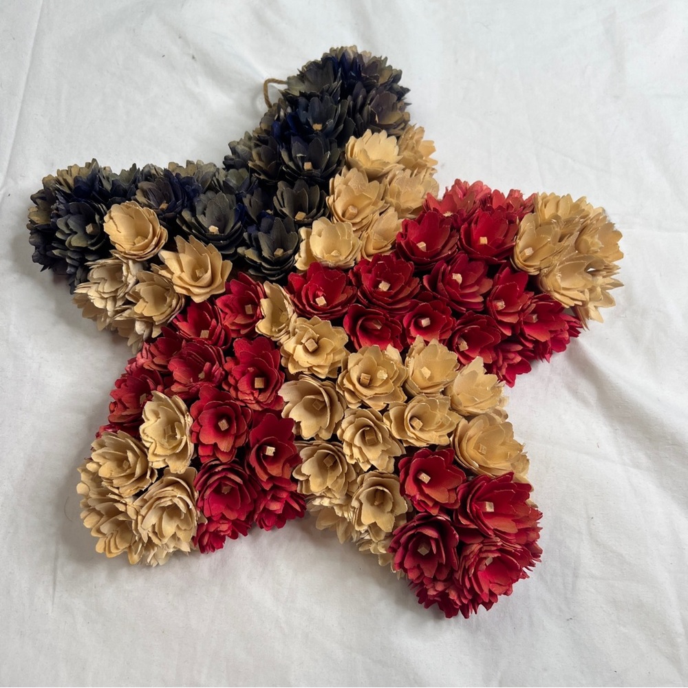 Floral Wreath for The Door Wall Hang Decoration Multicolored A020123